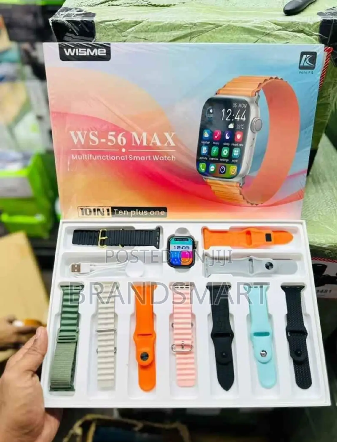 10 ማሰሪያ ያለው Original Series 9 Smart Watch