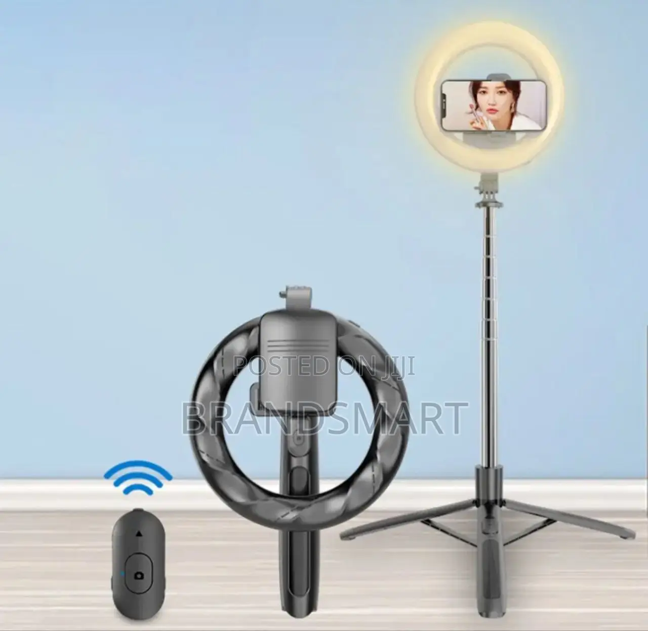 ሰልፊ ስቲክ ሪንግላይት (Selfi Ringlight)