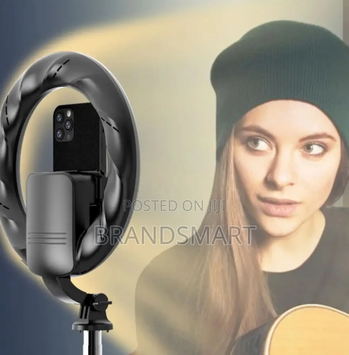 ሰልፊ ስቲክ ሪንግላይት (Selfi Ringlight)