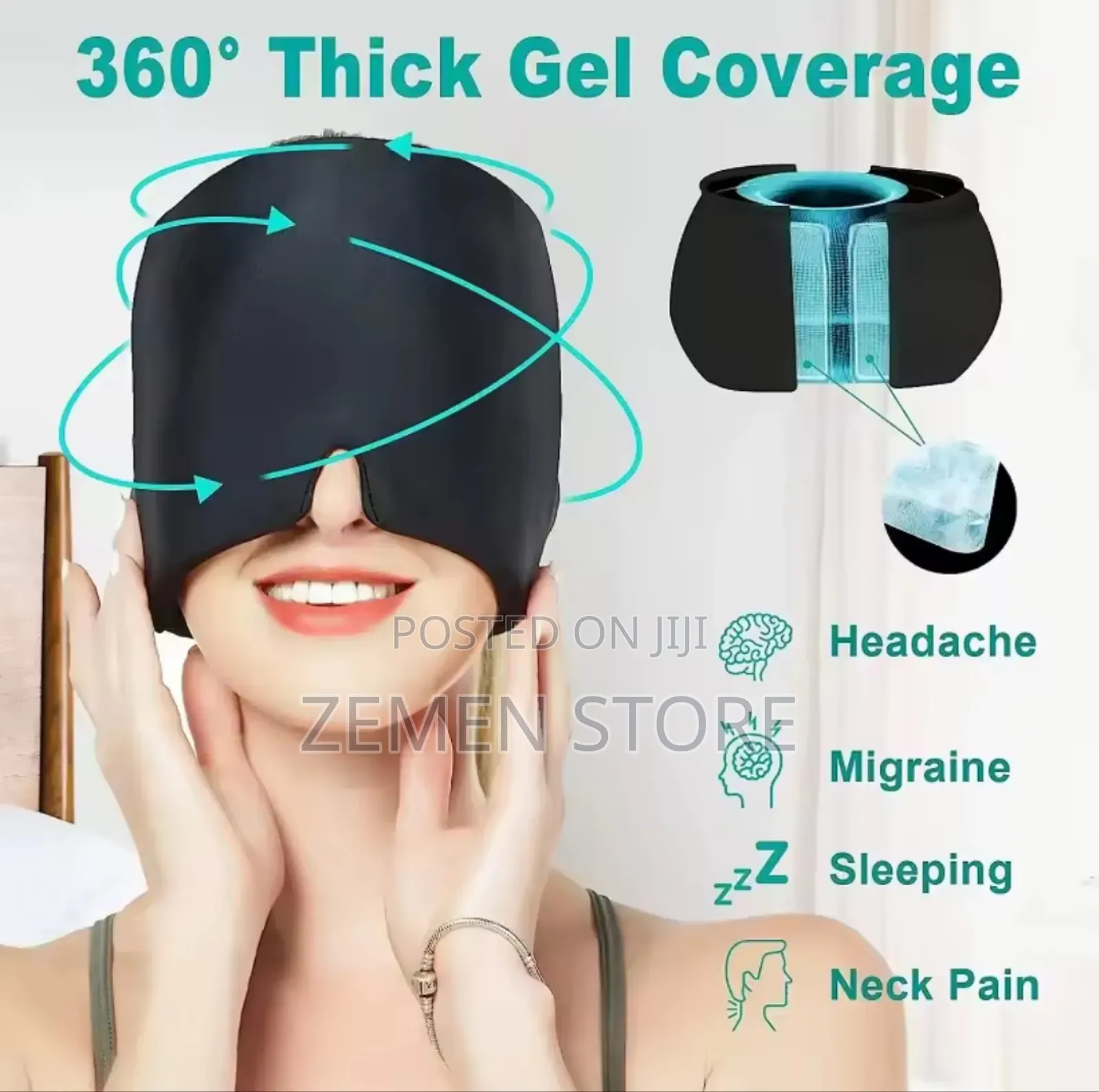 Fast Headache Relief: Migraine Tension Gel Caps