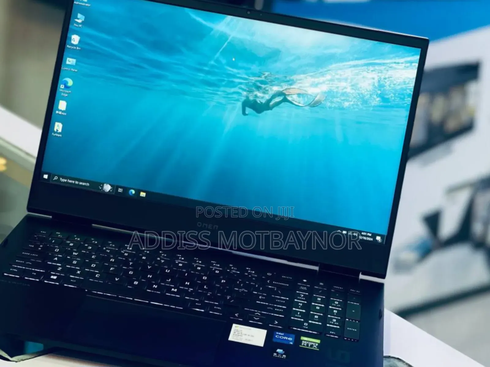 New Laptop HP Omen 16 16GB Intel Core I5 SSD 512GB