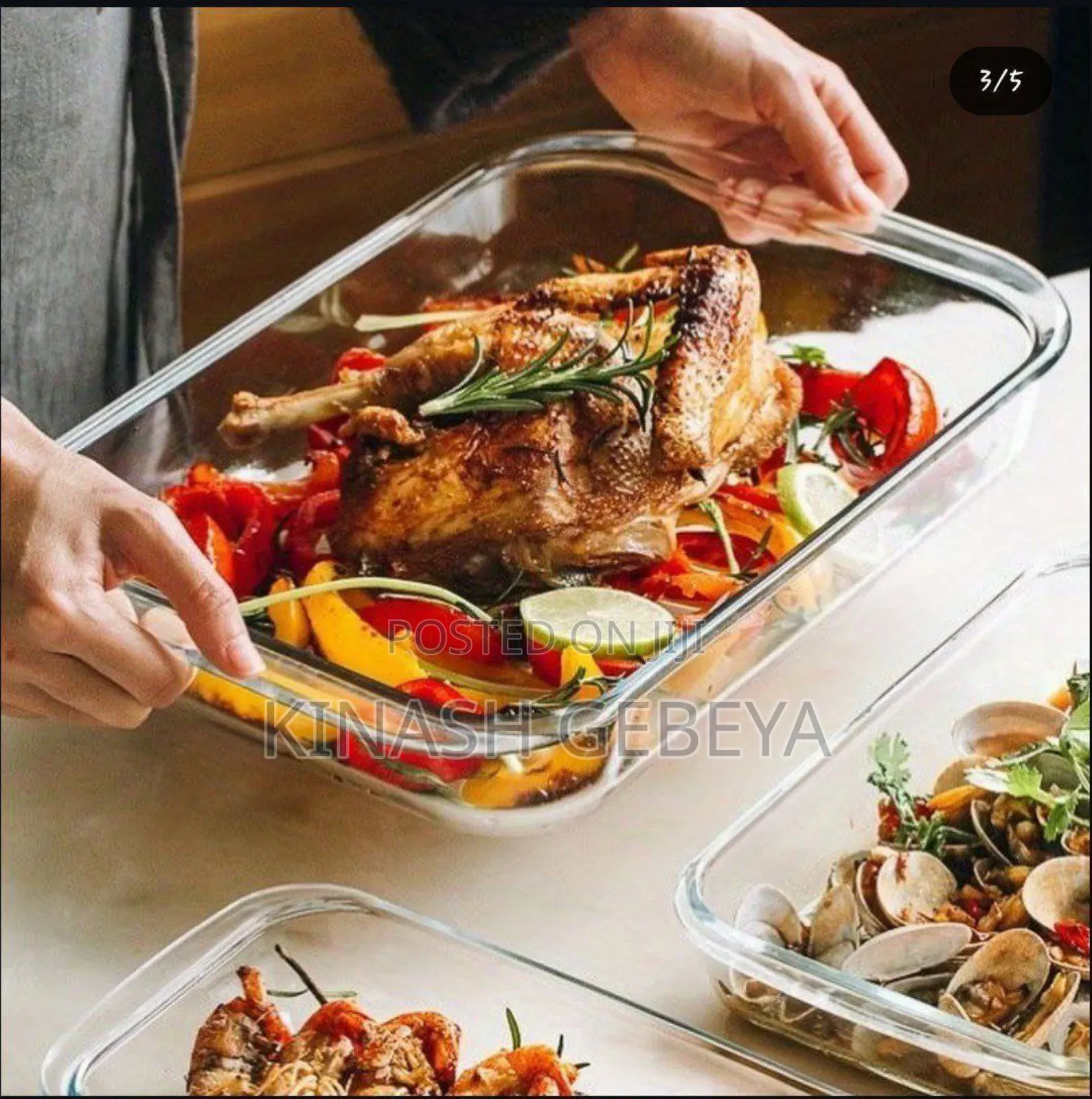 3pcs Strong Glass Patra(ጠንካራ 3ፍሬ ማቅረቢያ