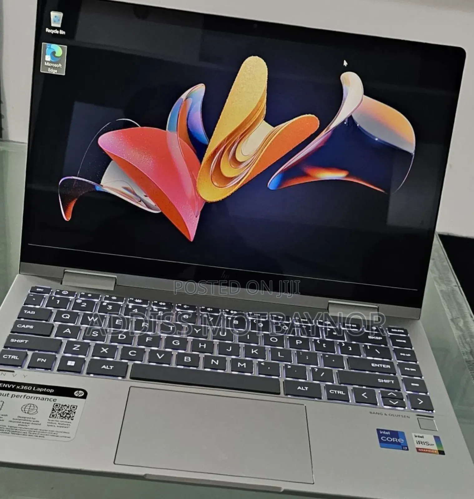 New Laptop HP Envy X360 16GB Intel Core I7 SSD 500GB