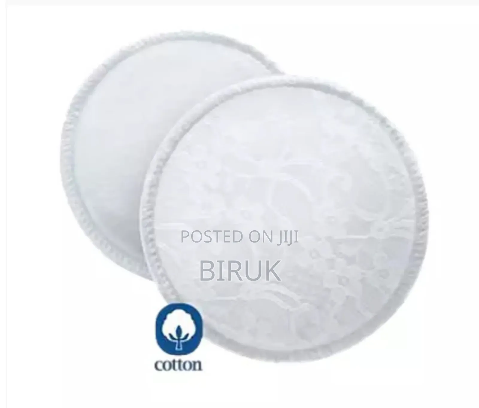 Philips Avent Washable Breast Pads መታጠብ የሚችል ከኮተን የተሰራ