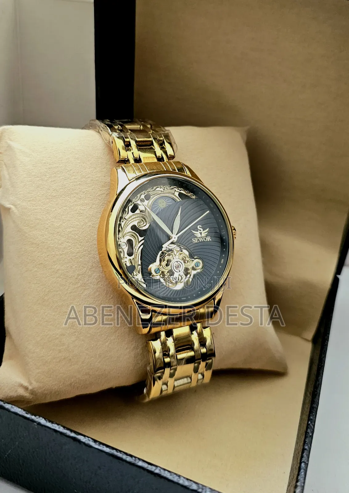SEWOR Automatic Mechanical Watch Men's Waterproof Business