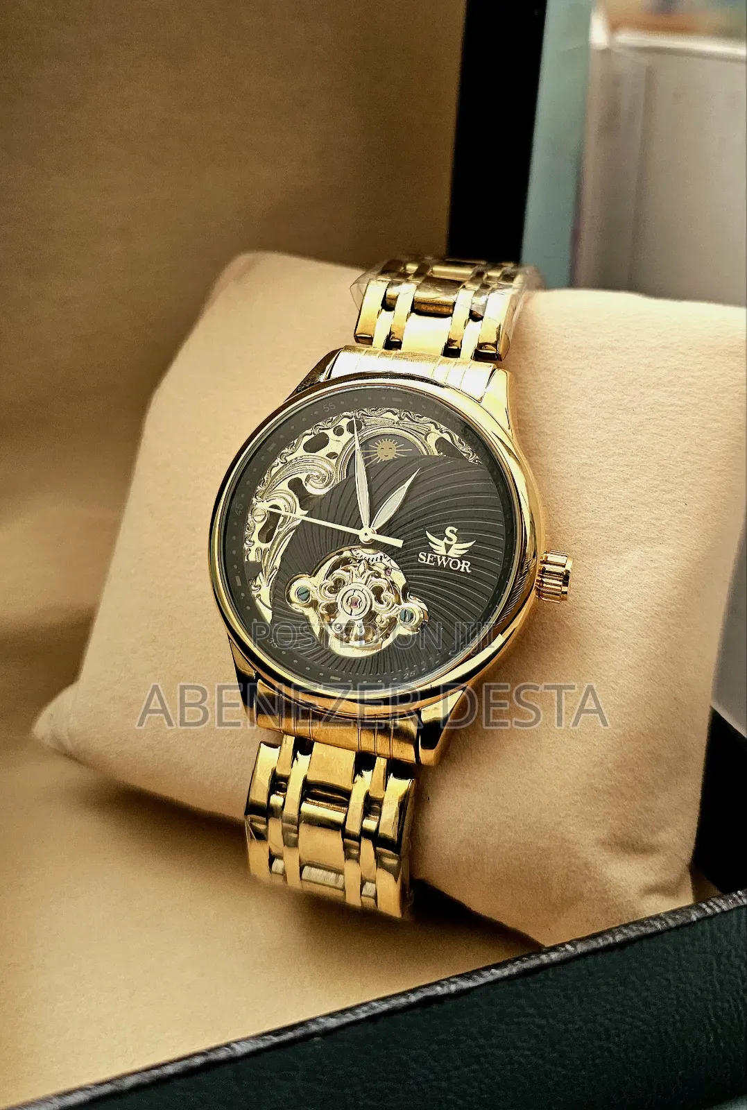 SEWOR Automatic Mechanical Watch Men's Waterproof Business