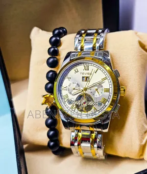 Tevise 9005d New Arrival Silver Gents Mechanical Watch