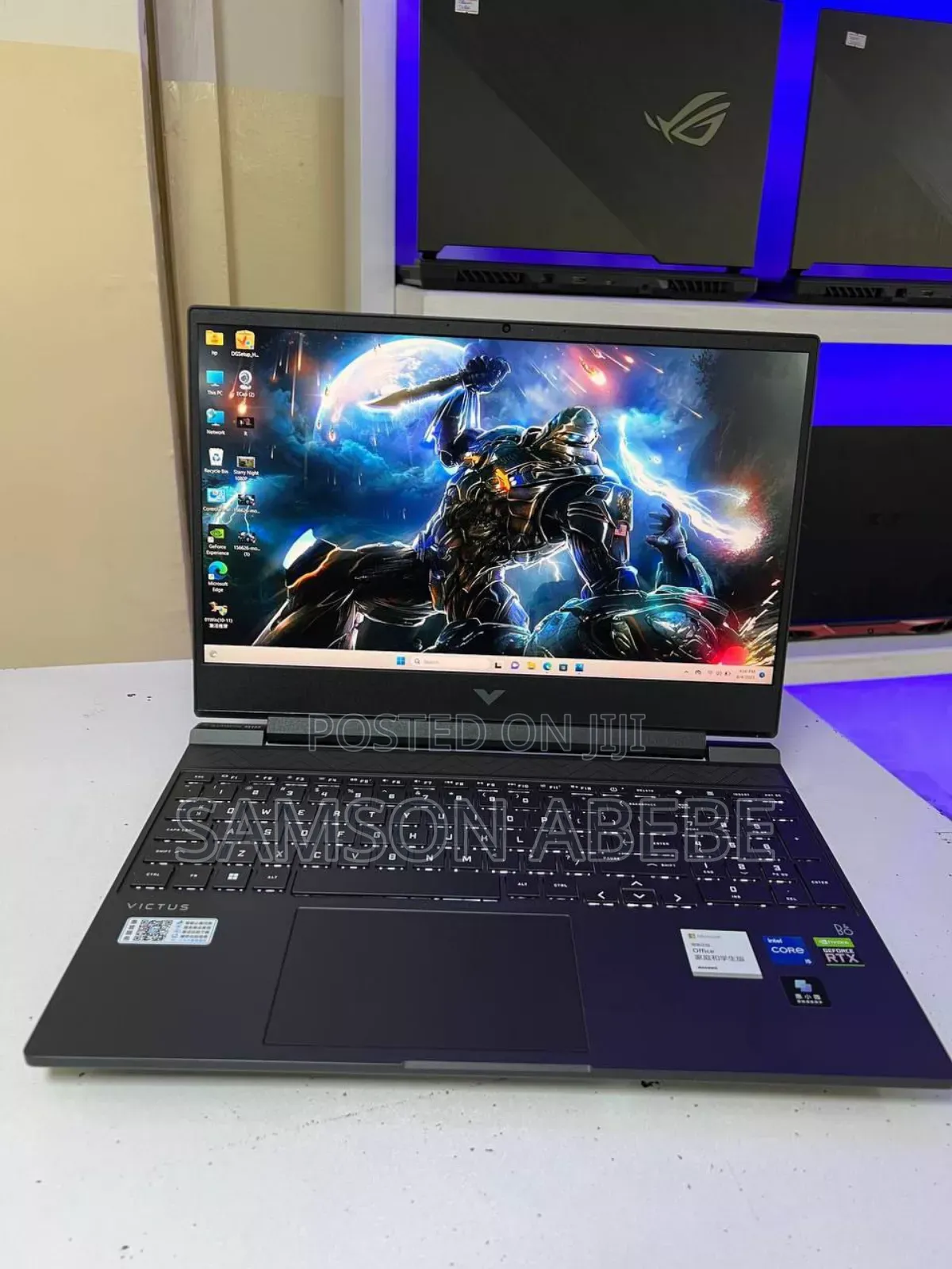 New Laptop HP Victus 15 8GB Intel Core I5 SSD 512GB