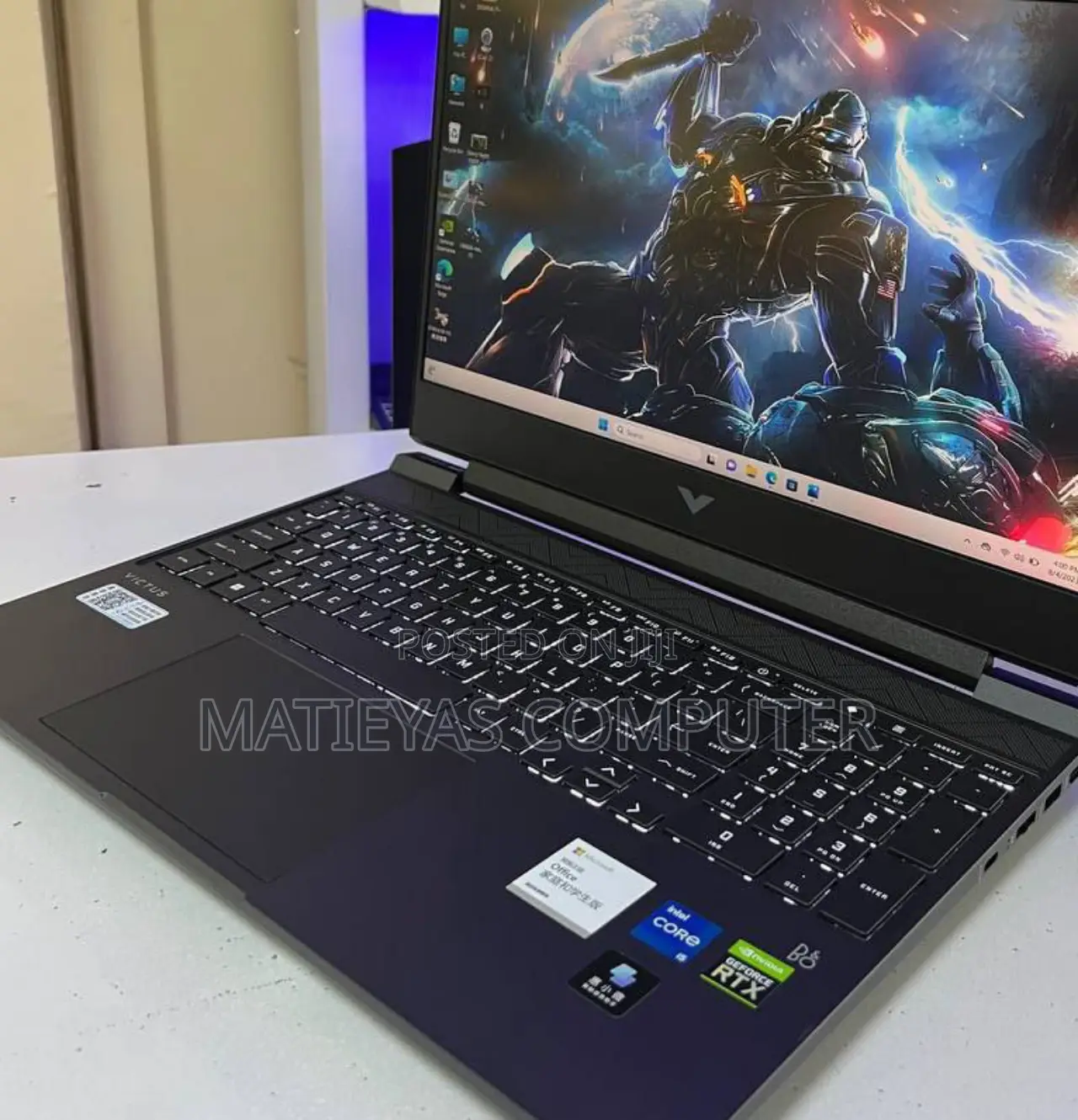 New Laptop HP Victus 15 8GB Intel Core I5 SSD 512GB