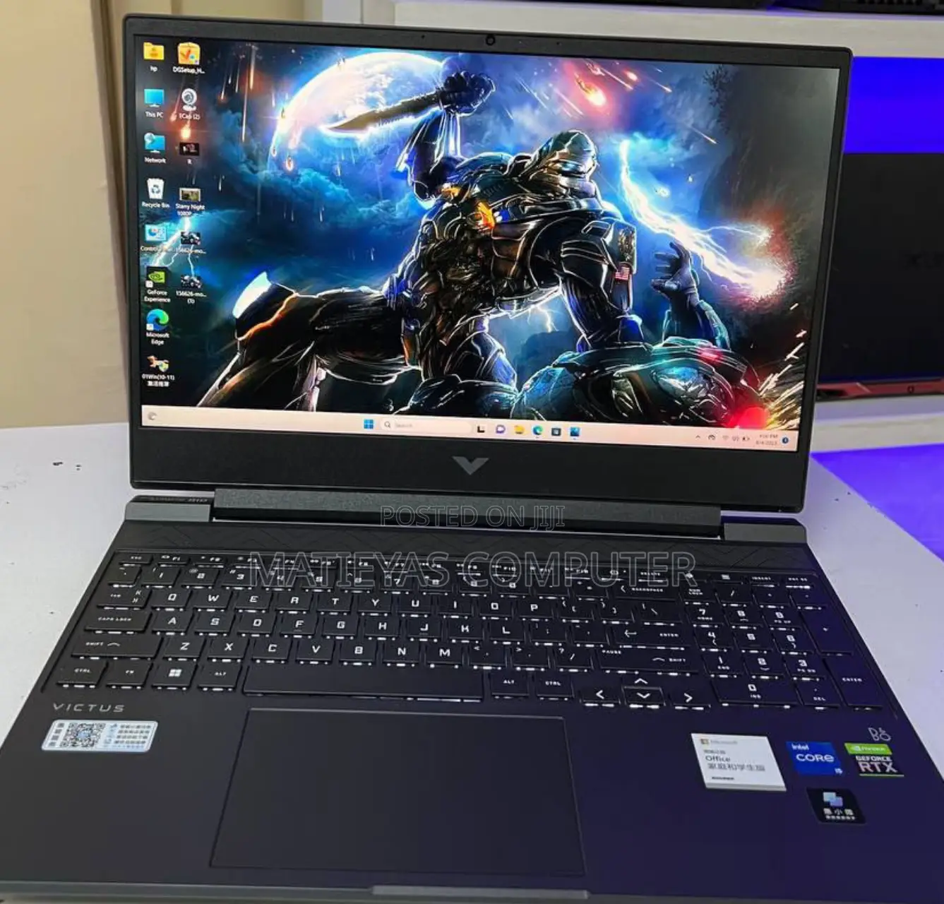 New Laptop HP Victus 15 8GB Intel Core I5 SSD 512GB
