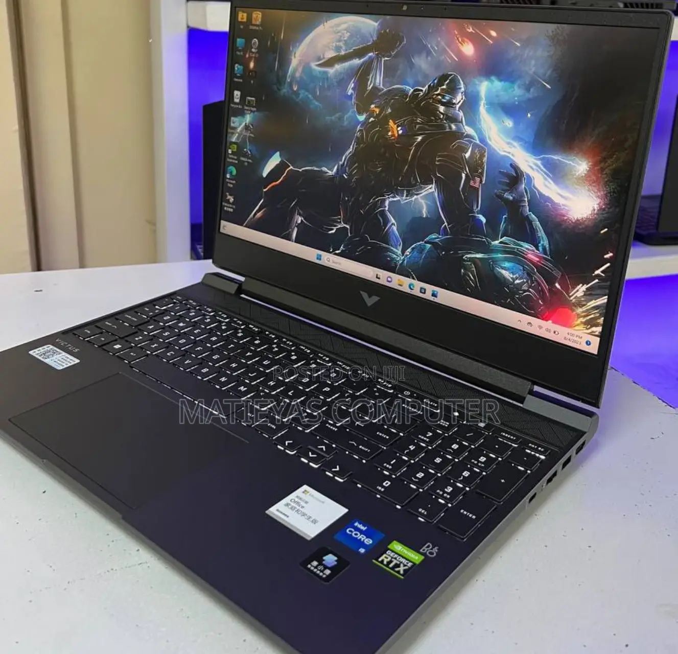 New Laptop HP Victus 15 8GB Intel Core I5 SSD 512GB