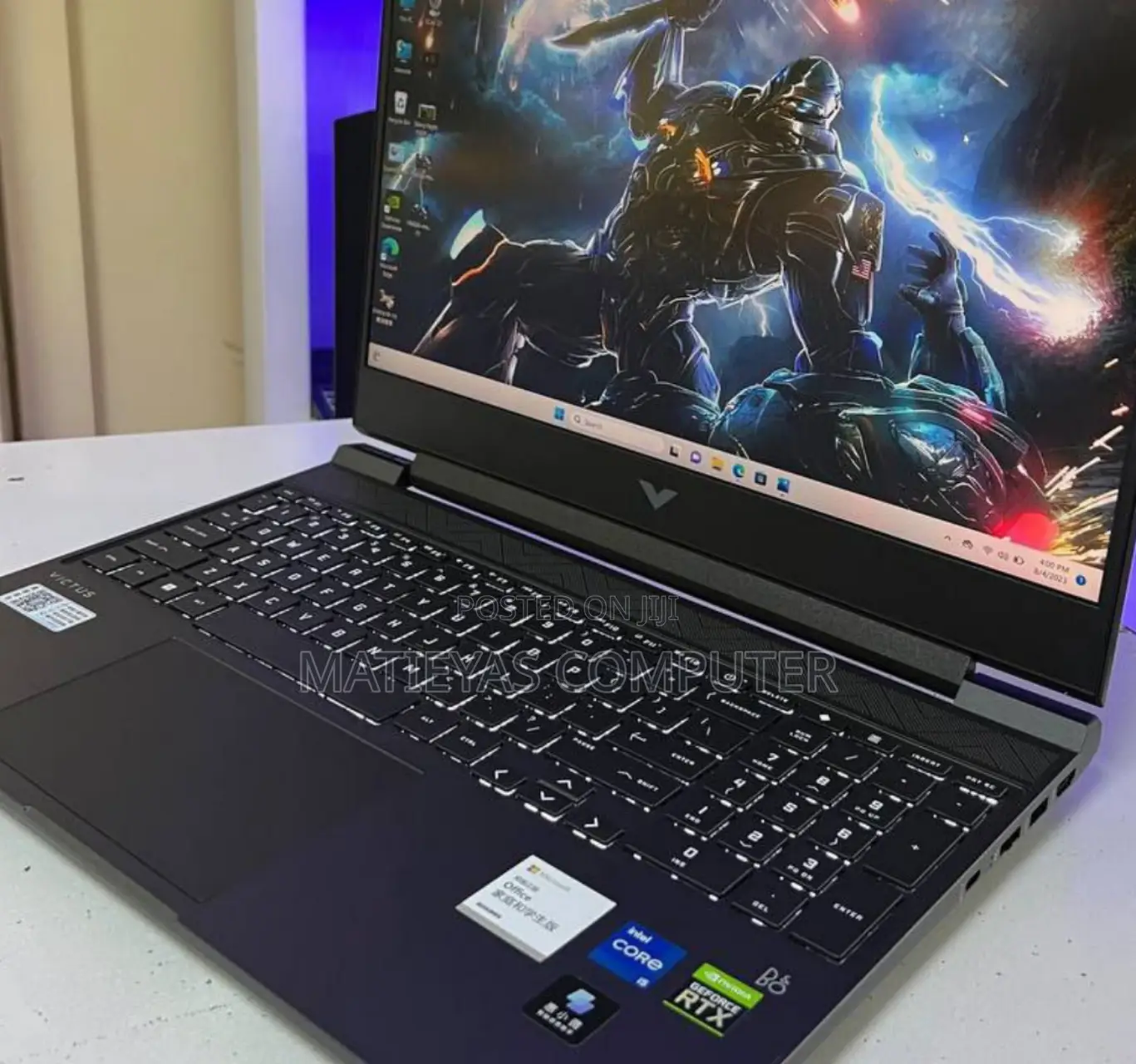 New Laptop HP Victus 15 8GB Intel Core I5 SSD 512GB