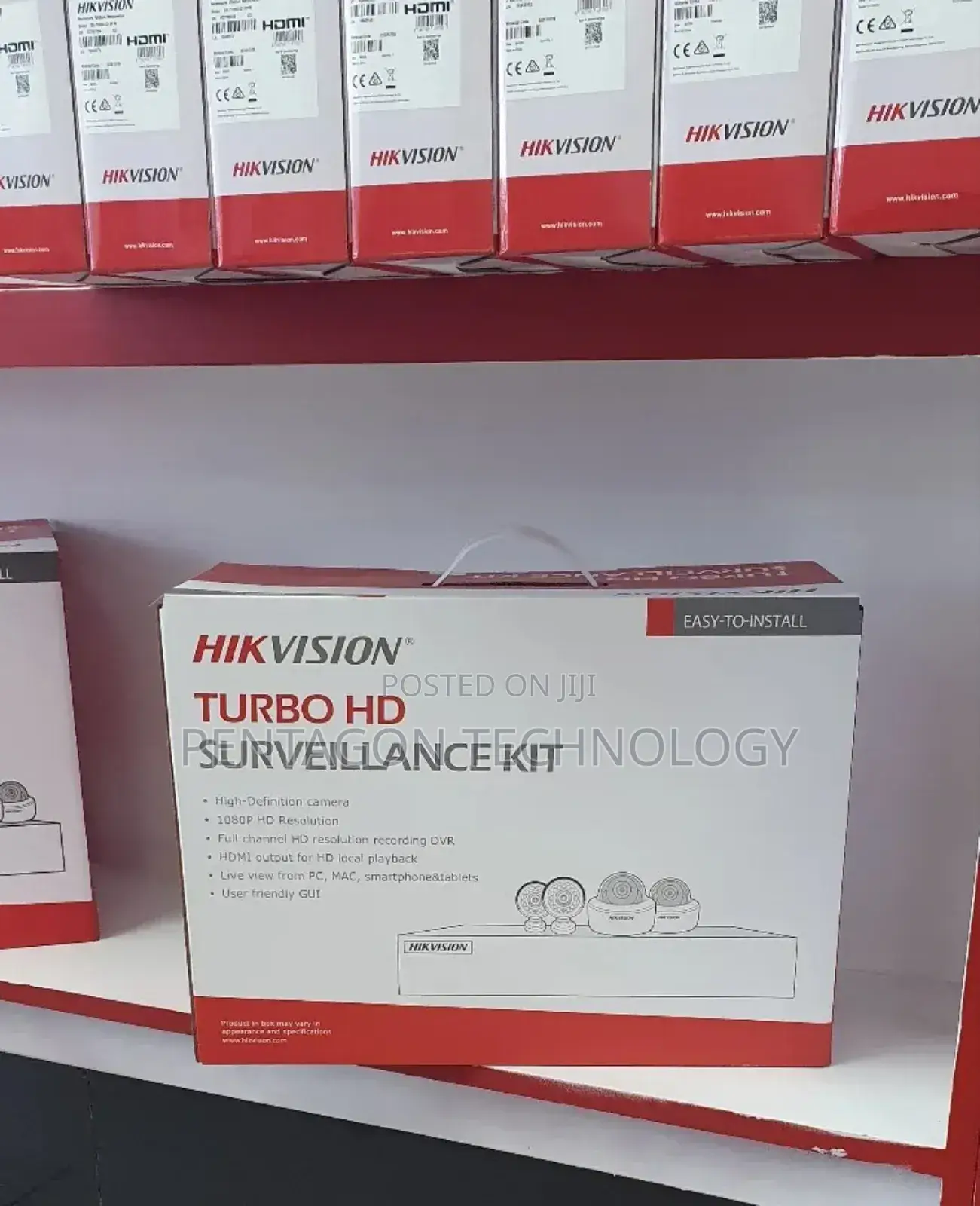 Kit 8ch Hikvision Turbo HD