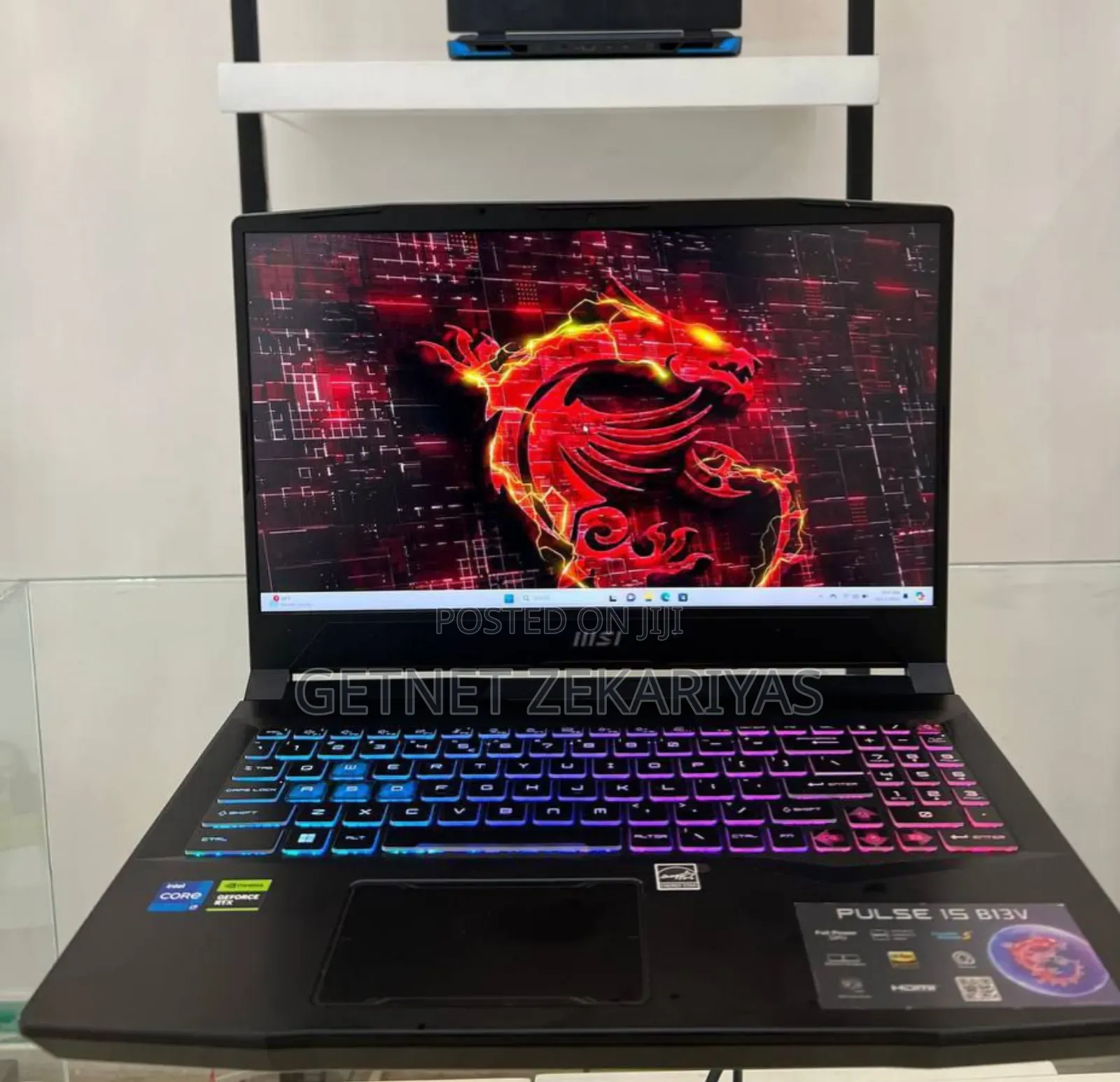 New Laptop MSI Pulse GL66 16GB Intel Core I7 SSD 1T