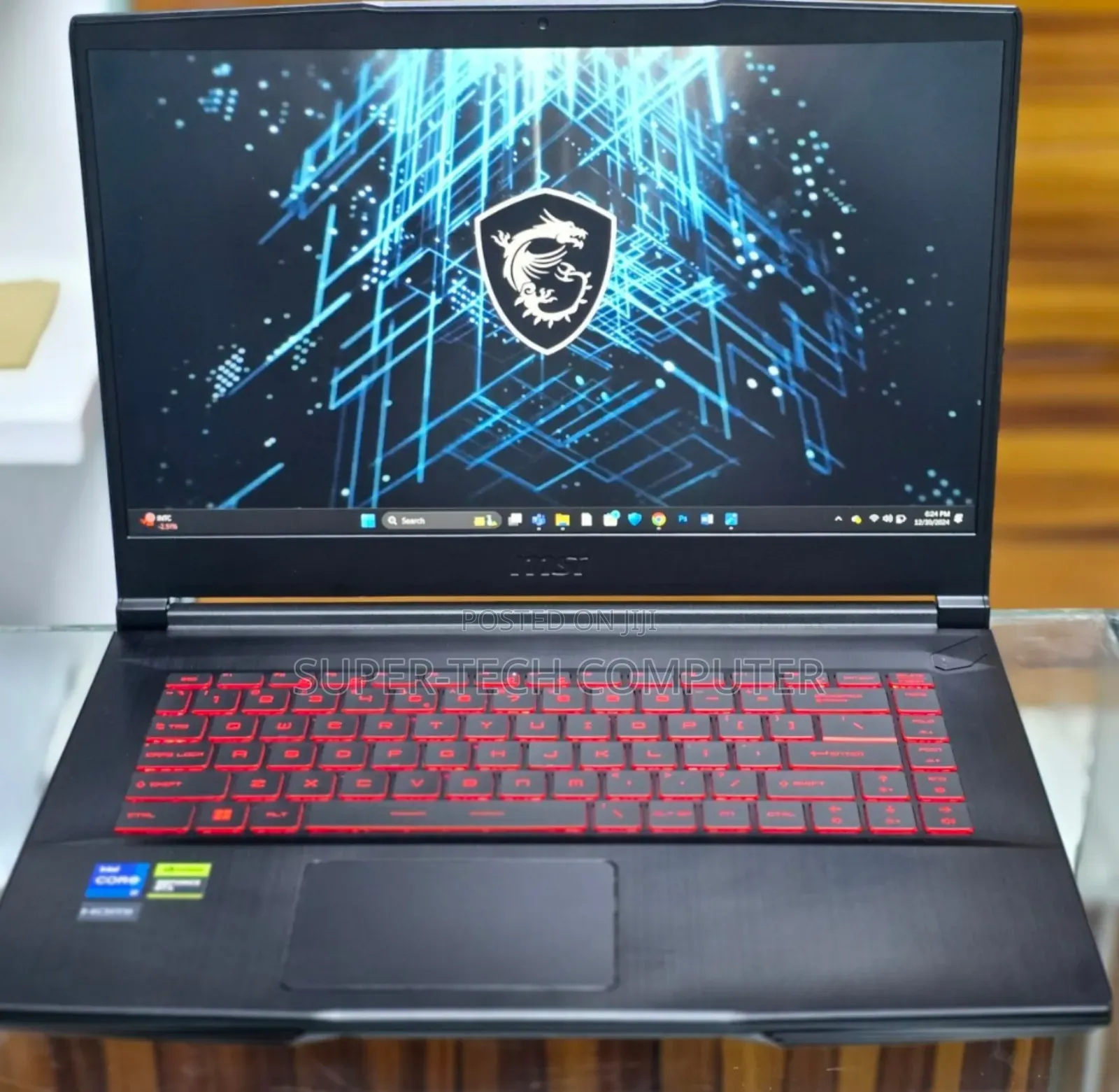 New Laptop MSI GF63 16GB Intel Core I7 SSD 1T