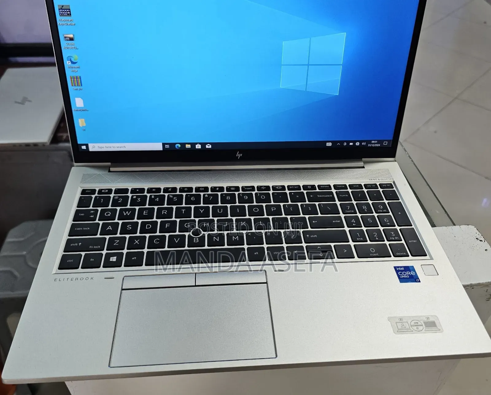 New Laptop HP EliteBook 850 G8 16GB Intel Core I7 SSD 512GB