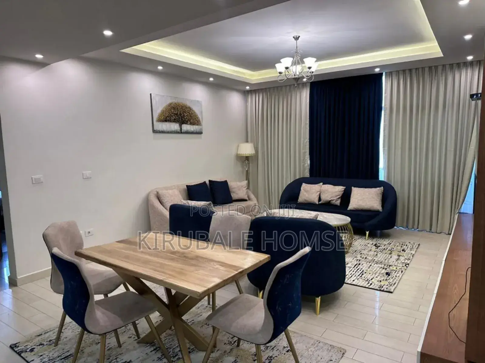 Furnished 3bdrm Apartment in Bole for rent