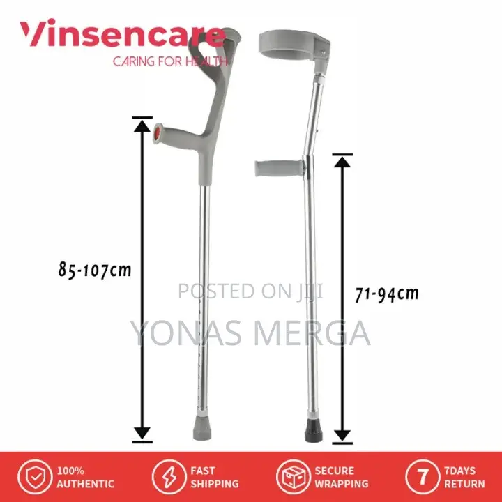 Elbow Crutch民elbow Crutches-Adult Tall -Pair盂forearm Crutche