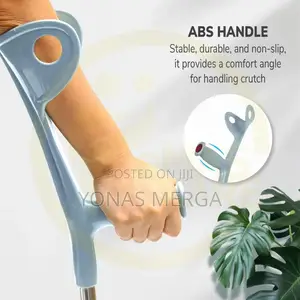 Elbow Kranch Support, Light Weight,PVC Grip Handle(Pack Of2)