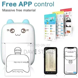 Portable Mini Bluetooth Printers