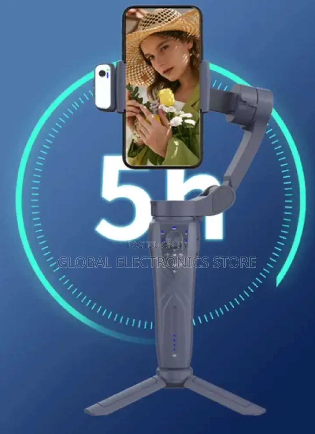 3 Axis Gimbal (With AI Face Tracking and AI Fill Light)