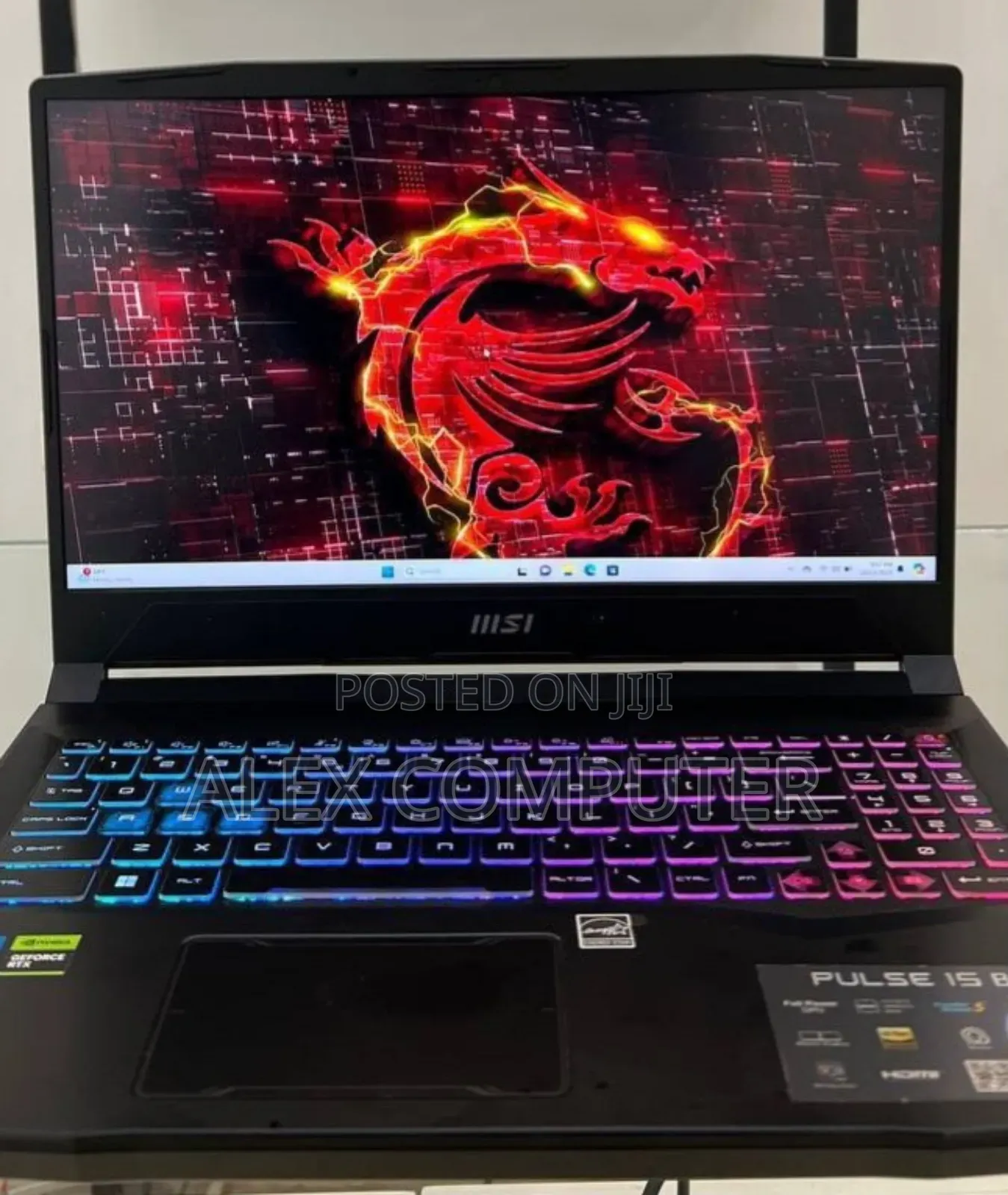New Laptop MSI Pulse GL66 16GB Intel Core I7 SSD 1T