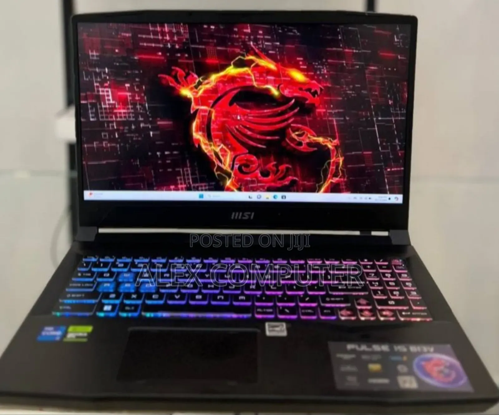New Laptop MSI Pulse GL66 16GB Intel Core I7 SSD 1T