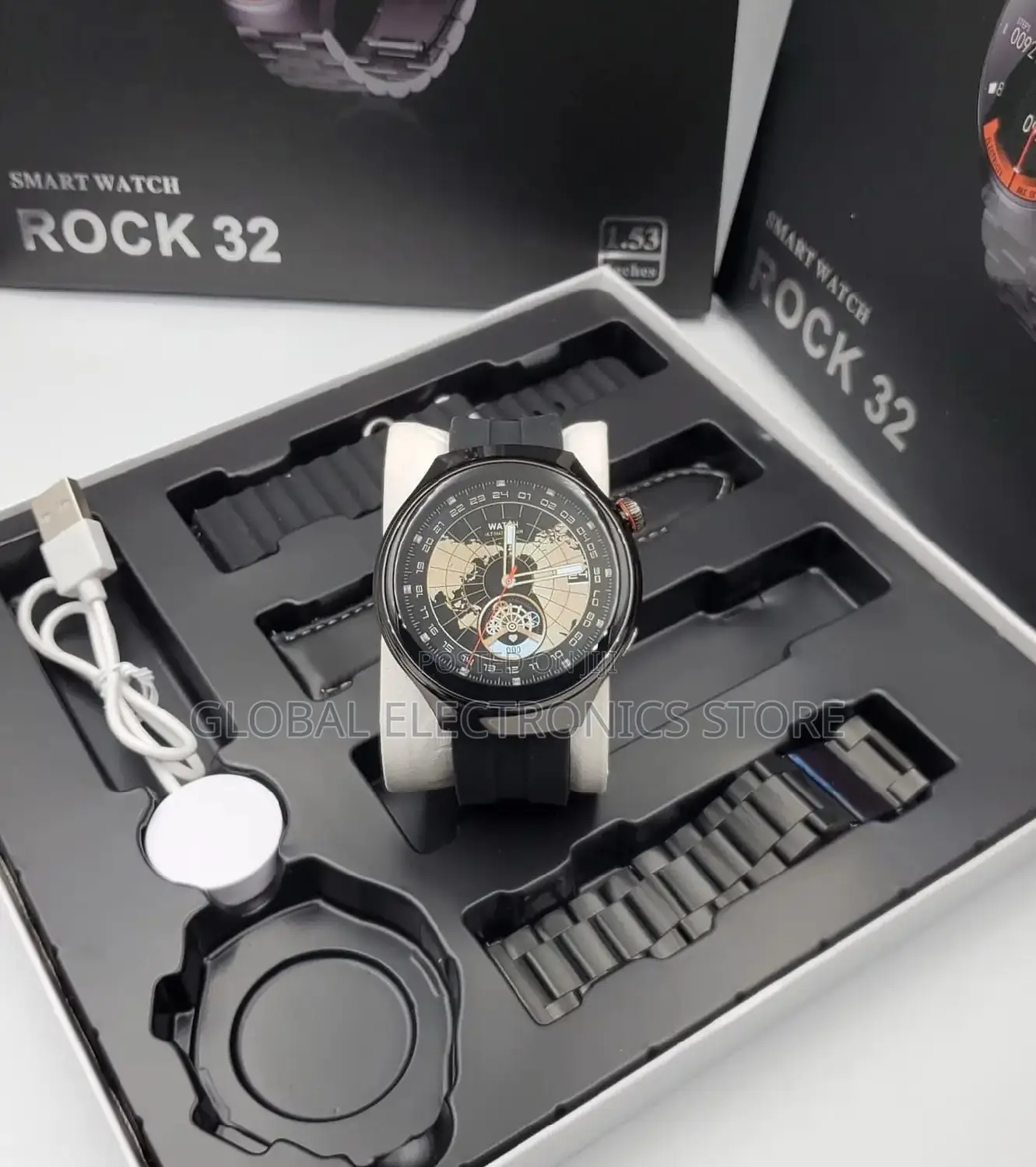 Rock Amold Smart Watch (1.53 Inch HD Screen)