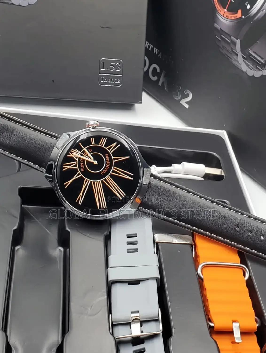 Rock Amold Smart Watch (1.53 Inch HD Screen)