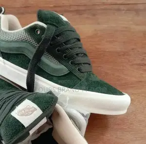 Photo - Vans Knu Olive Green High Quality Sneakers Shoes