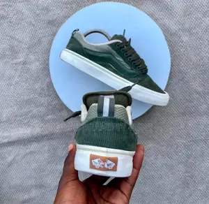 Vans Knu Olive Green High Quality Sneakers Shoes