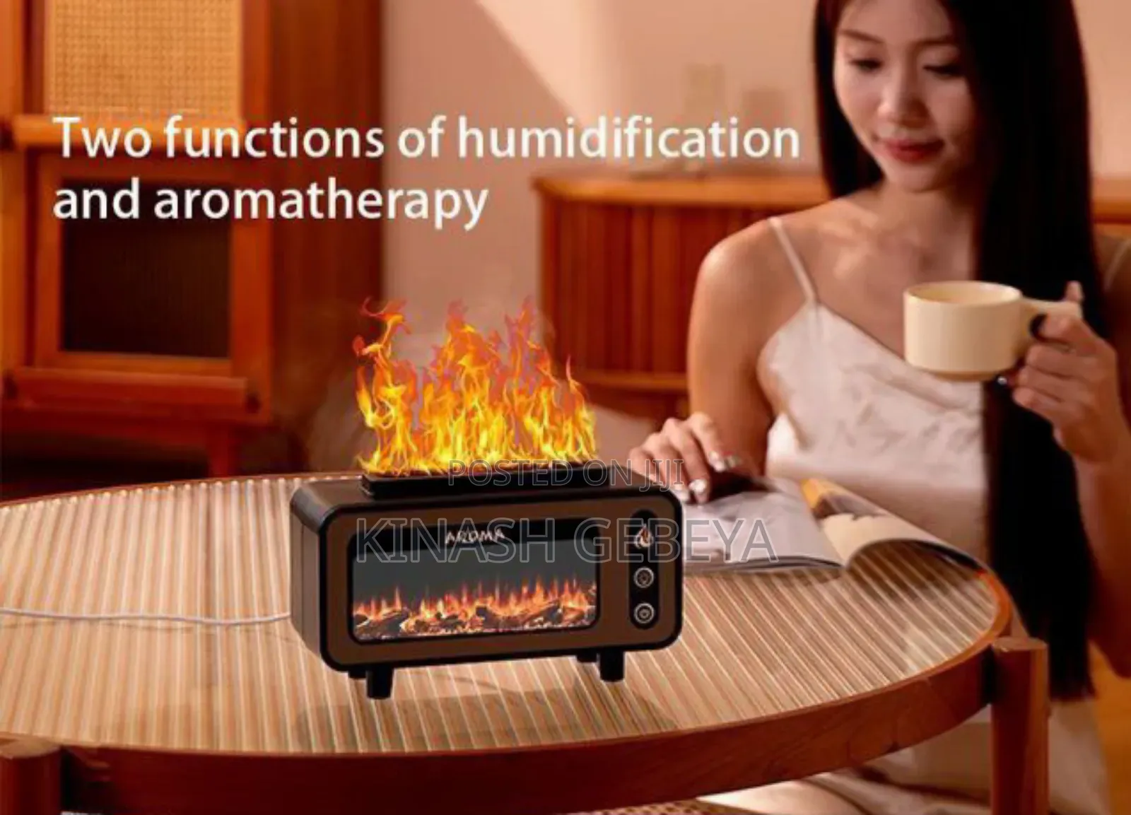 Vintage Fire Place Aroma Diffuser(ለጥሩ የቤት ሽታ)