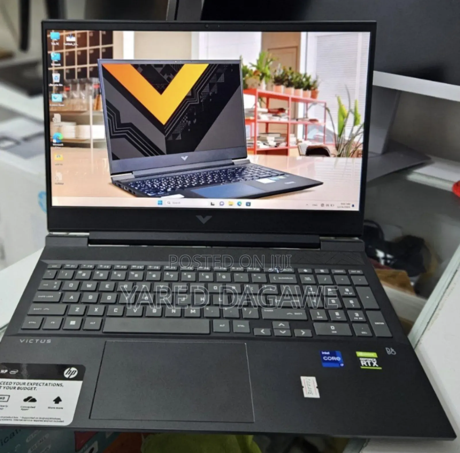 New Laptop HP Victus 16 16GB Intel Core I7 SSD 512GB