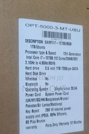 Photo - New Desktop Computer Dell OptiPlex 5050 8GB Intel Core I7 HDD 1T