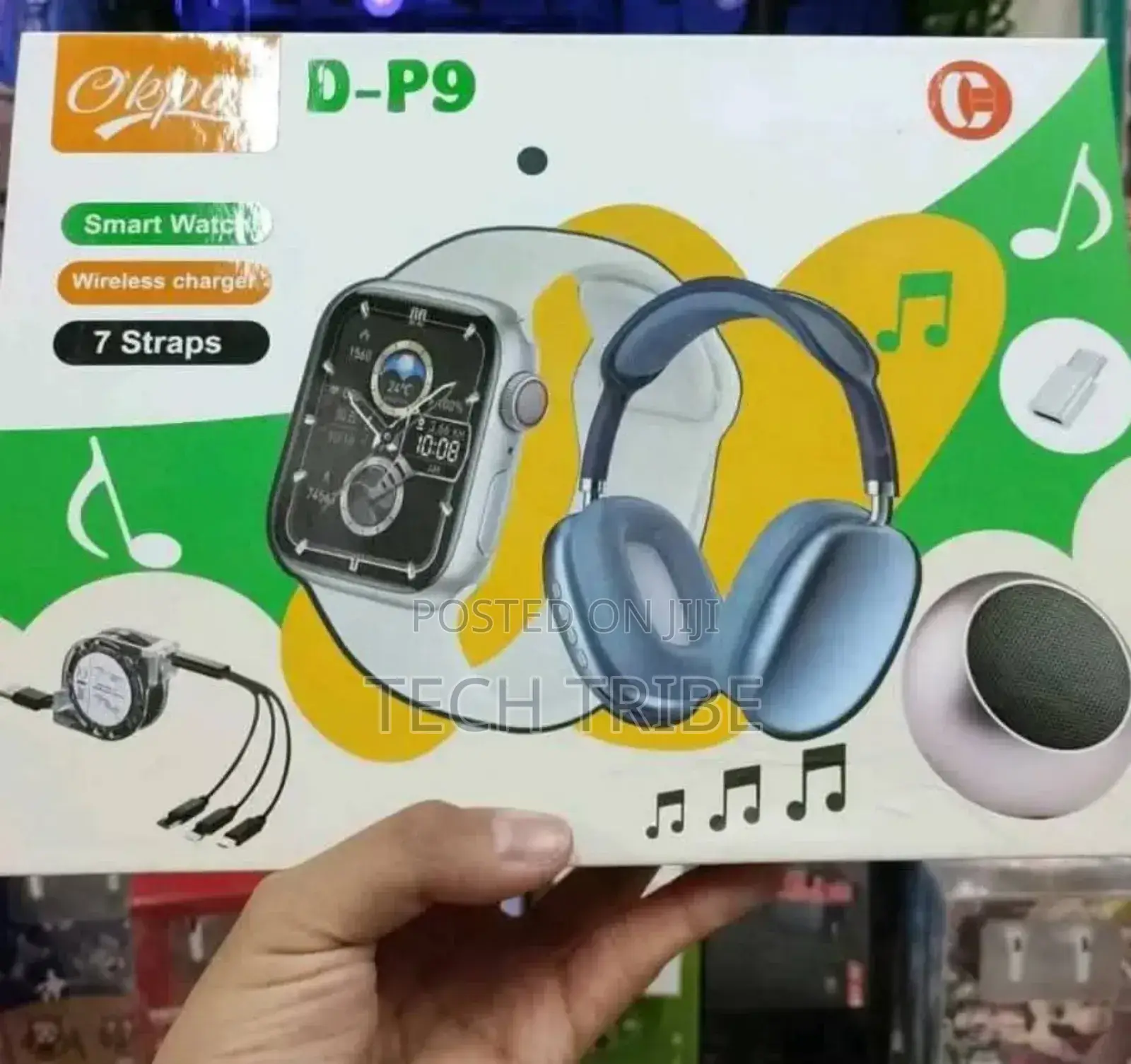 D-P9 SMART WATCH 3 in 1 Super Combo With Free Delivery