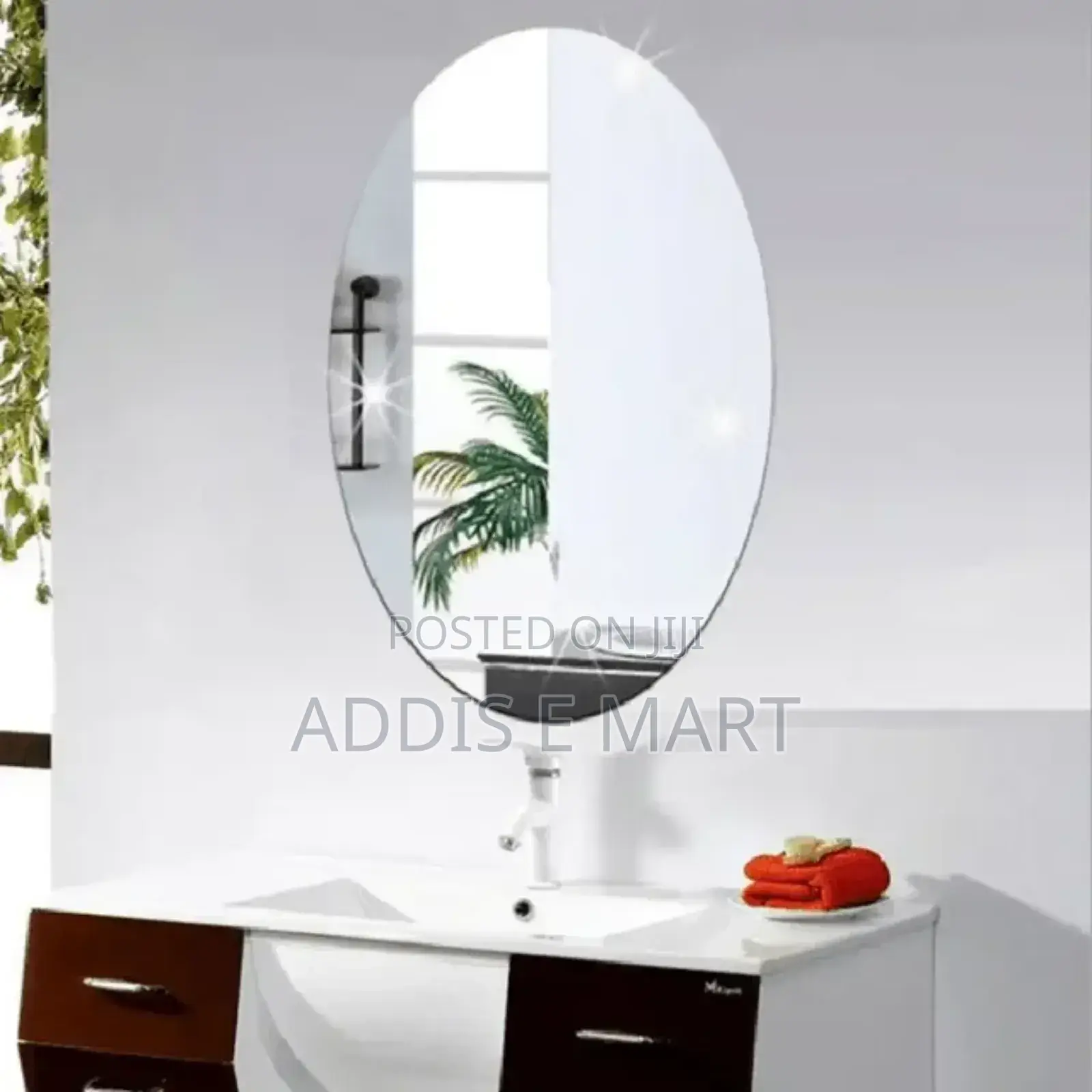 ተጣጣፊ የሚነሳ መስታውት ስቲከር Mirror Sticker