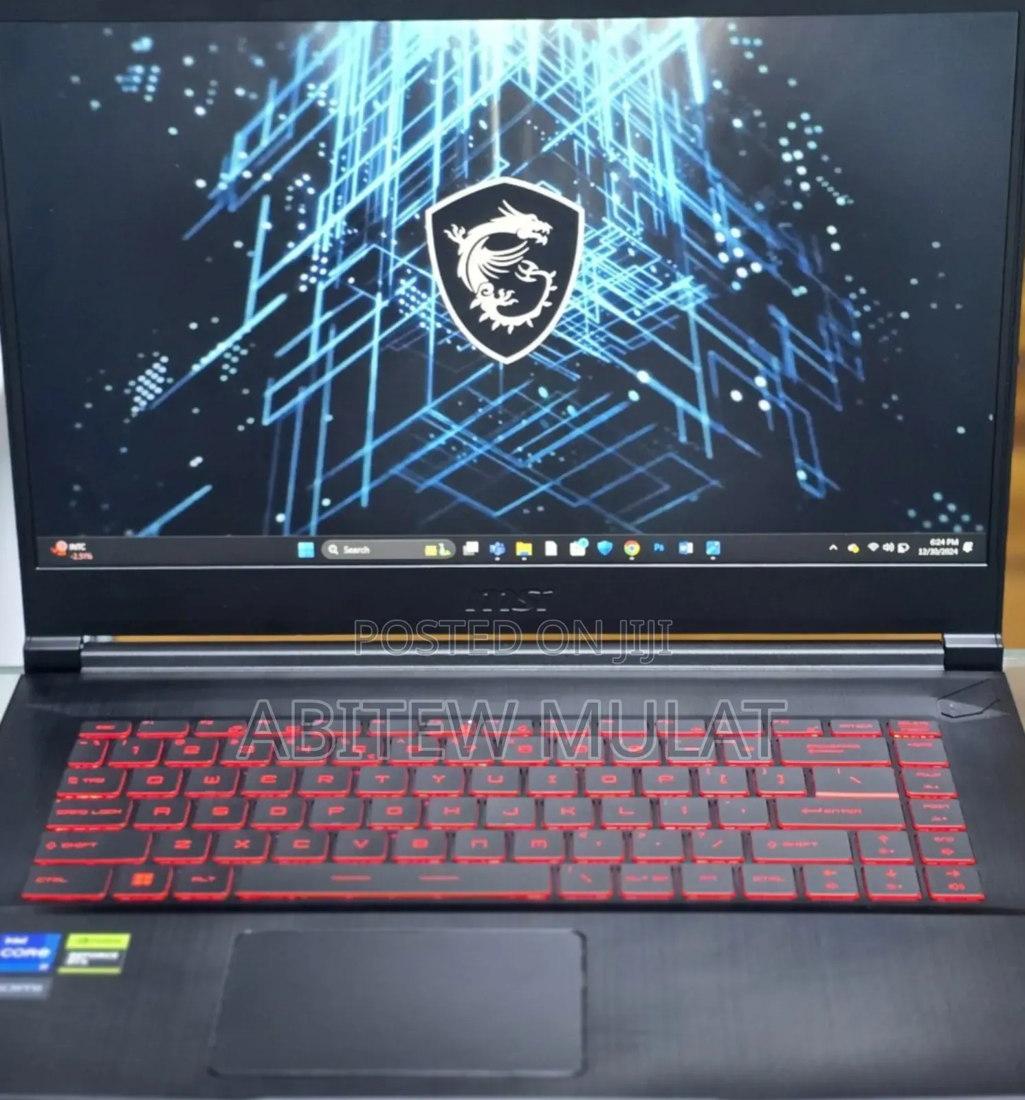 New Laptop MSI GF63 16GB Intel Core i7 SSD 1T