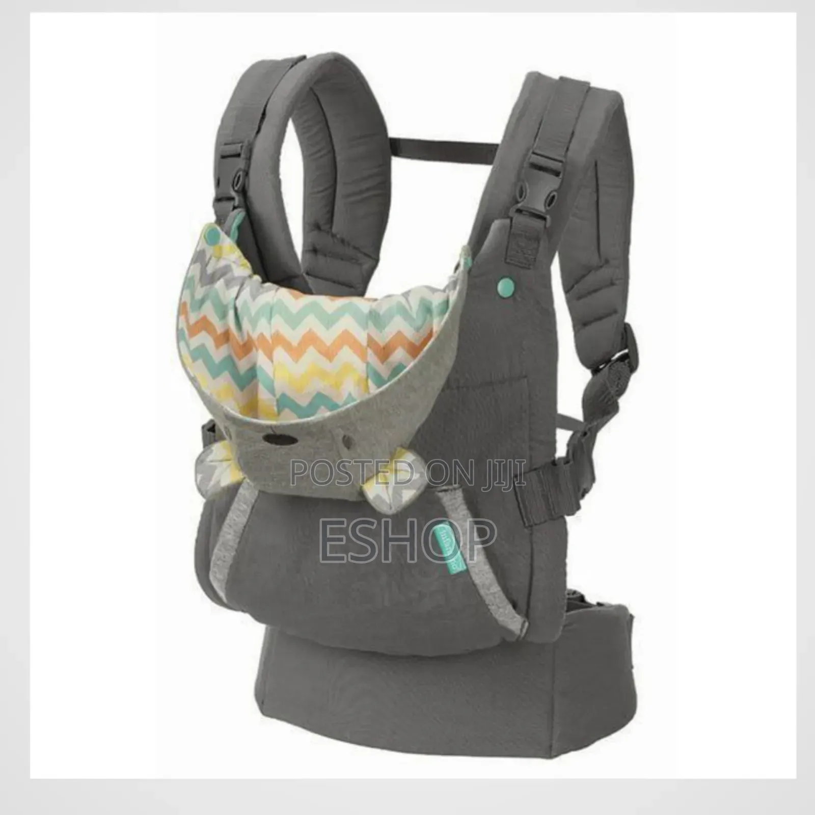 Infantino Baby Carrier (ባለ ኮፍያ)