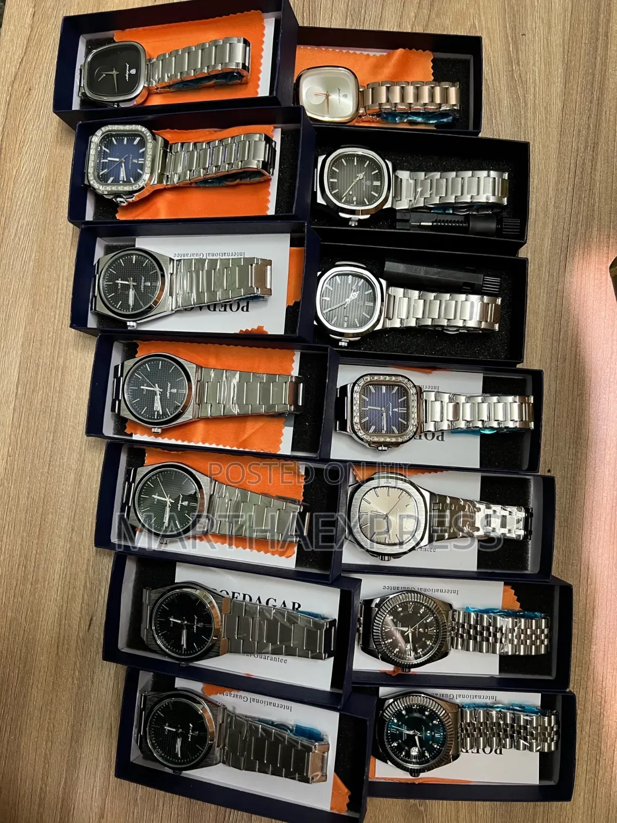 Men's Watche Poedagar Water