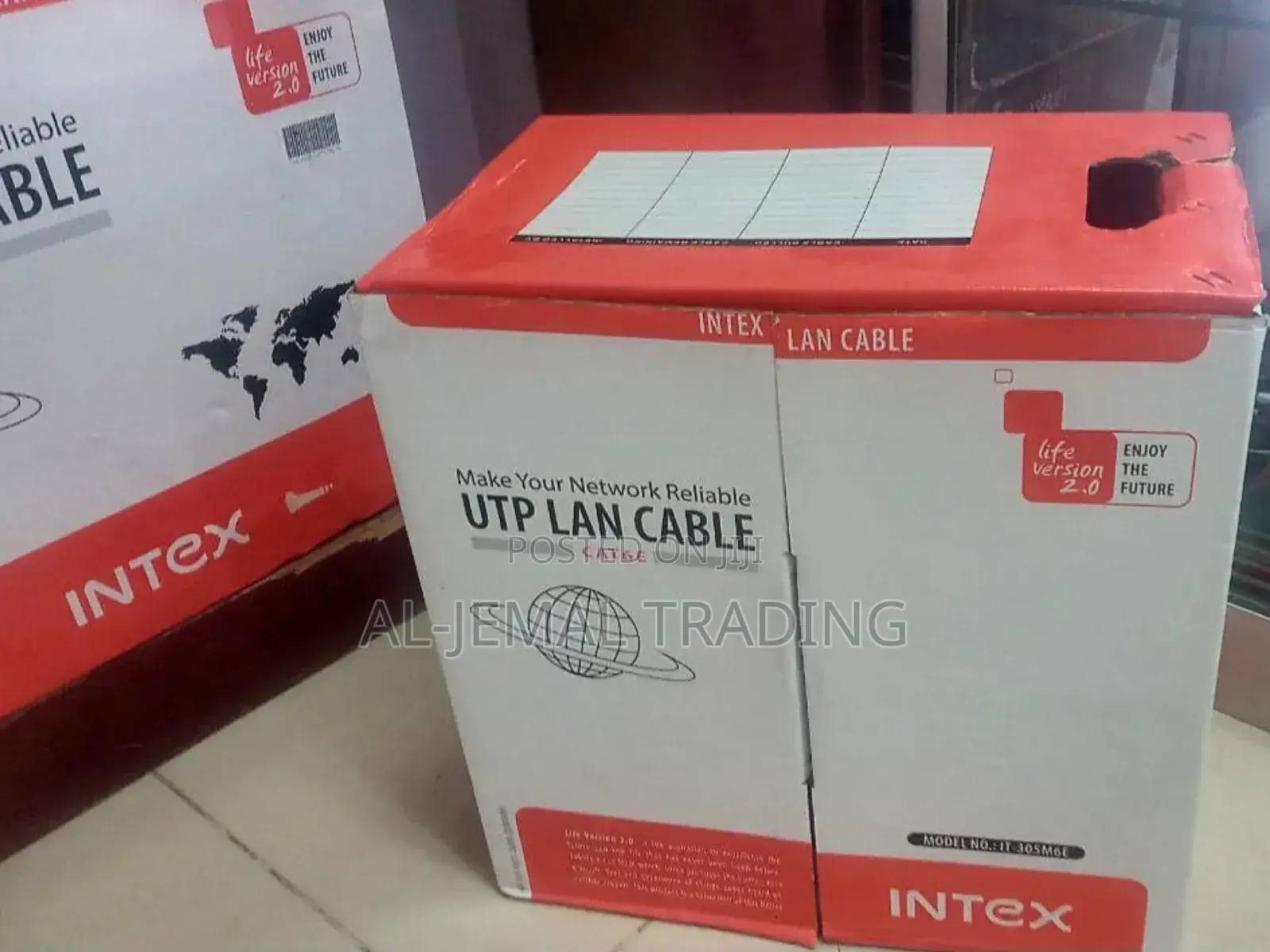 Intex Cat-6e Utp Network Cable - Orignal Intex
