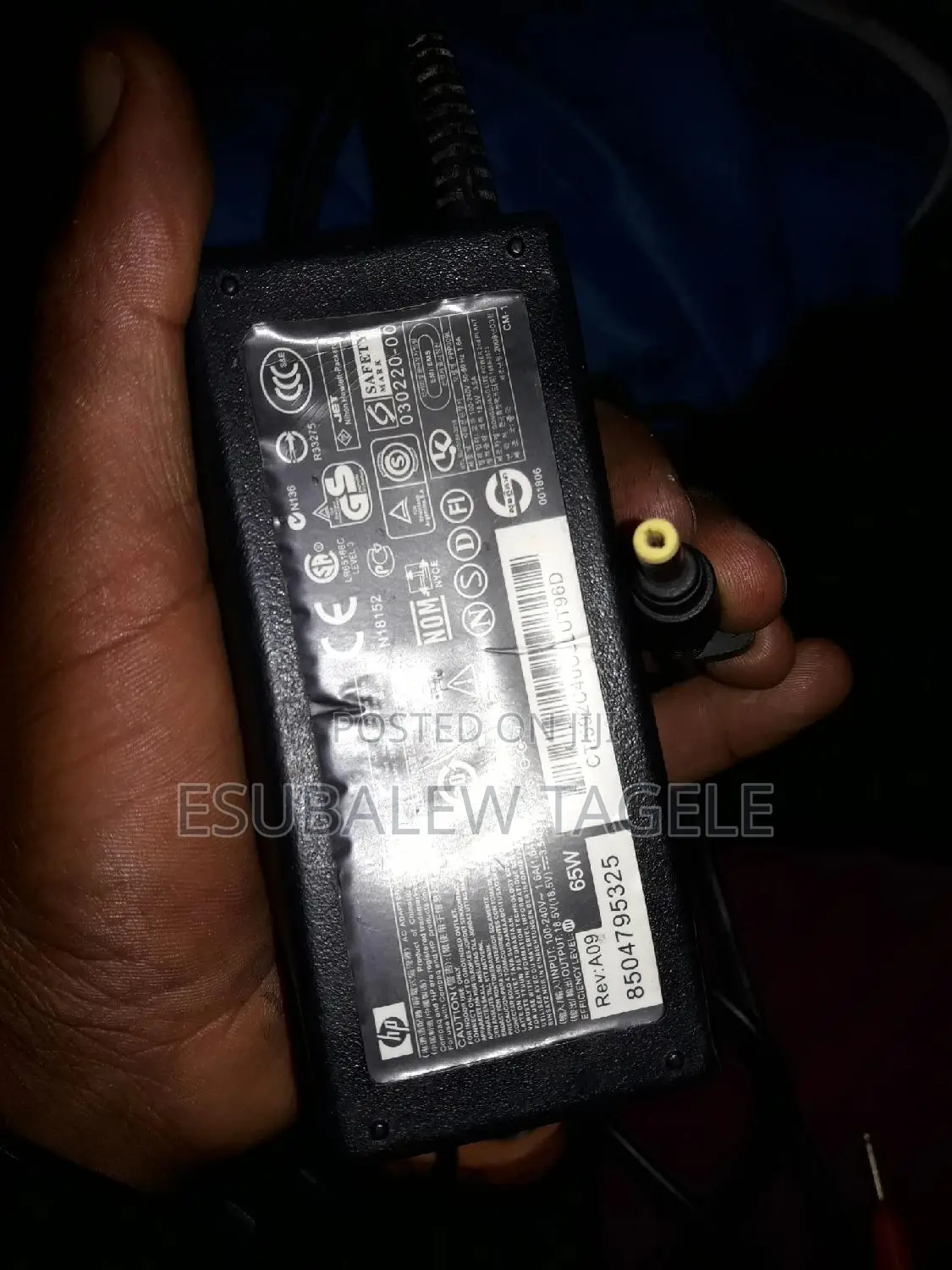 Hp Pc Charger Toshiba.Acer.Dell.Hp Ale Call