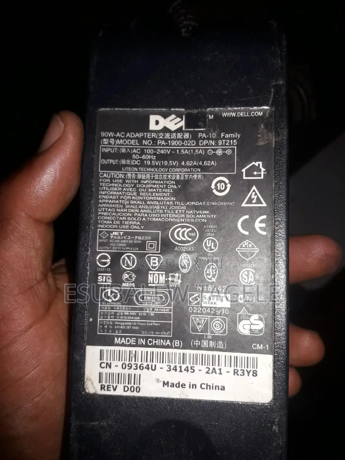 Hp Pc Charger Toshiba.Acer.Dell.Hp Ale Call