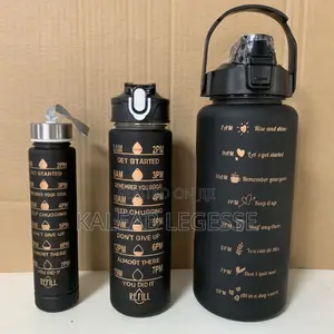 3 In 1 Colorful Water Bottle