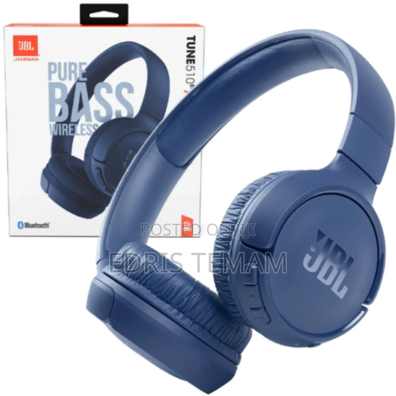 JBL Tune 510 BT Wireless Over - Ear Headphones