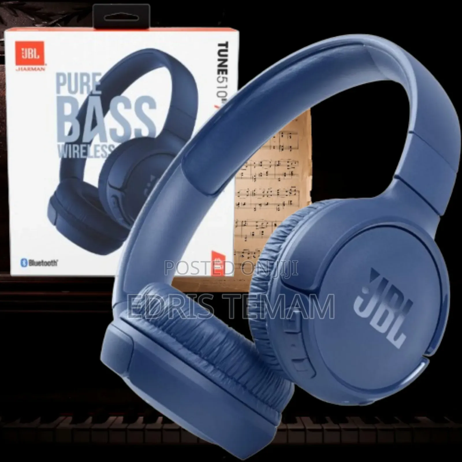 JBL Tune 510BT Comfort - Fit Foldable Headphones