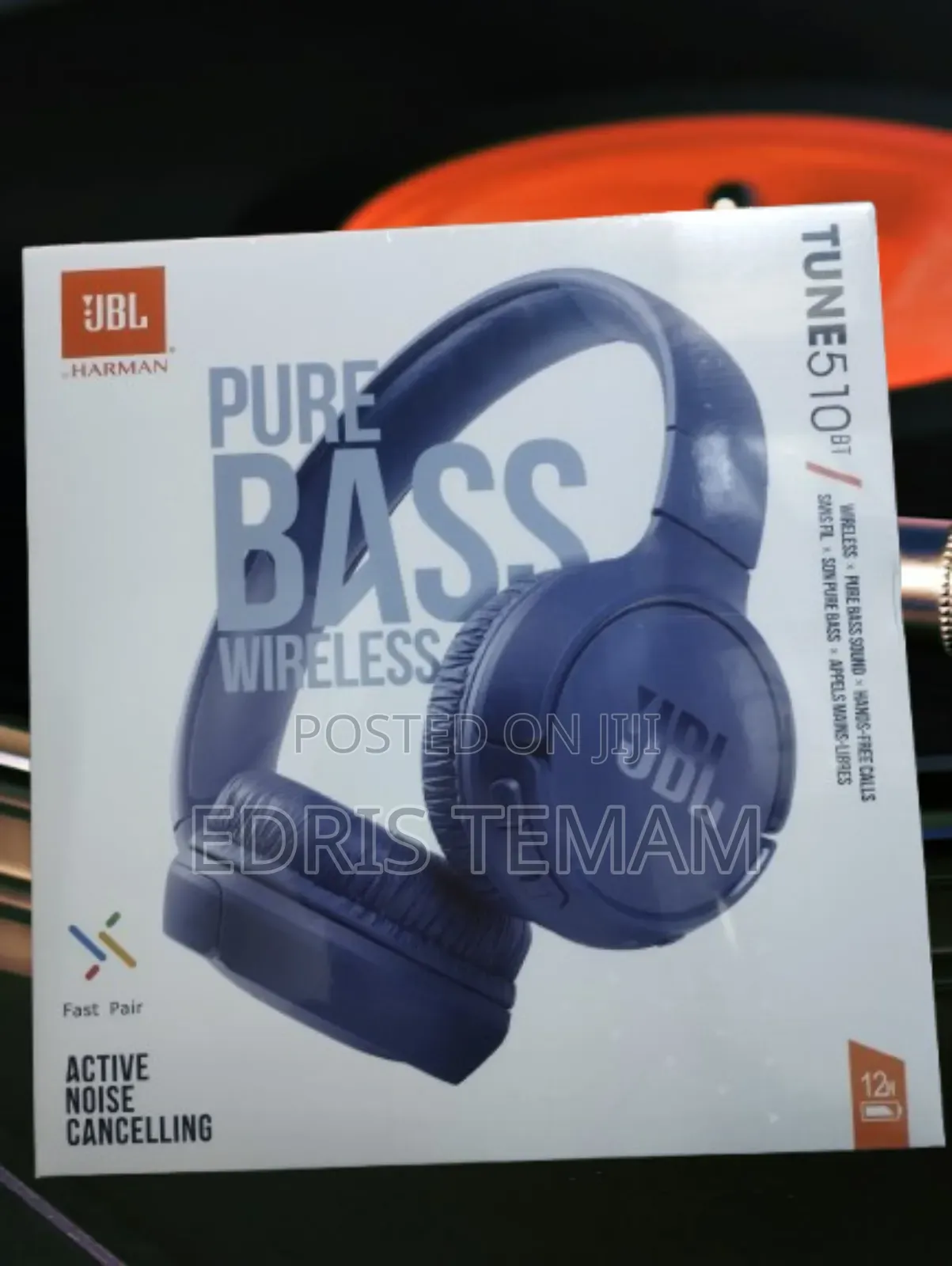 JBL Tune 510BT Long Battery Life Wireless Headphones