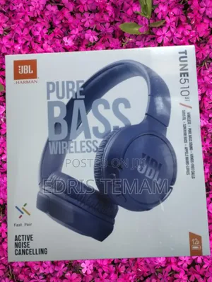 Photo - JBL Herman Tune 510BT Wireless Headphones Blue Black
