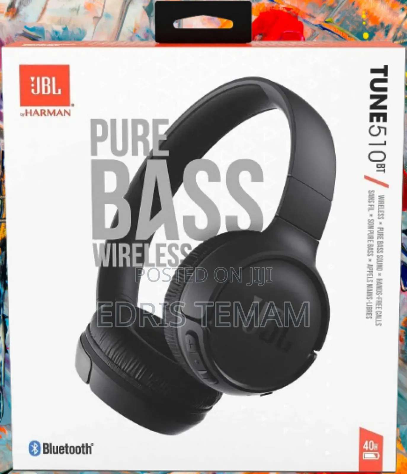 JBL Tune 510BT With Wireless Connectivity