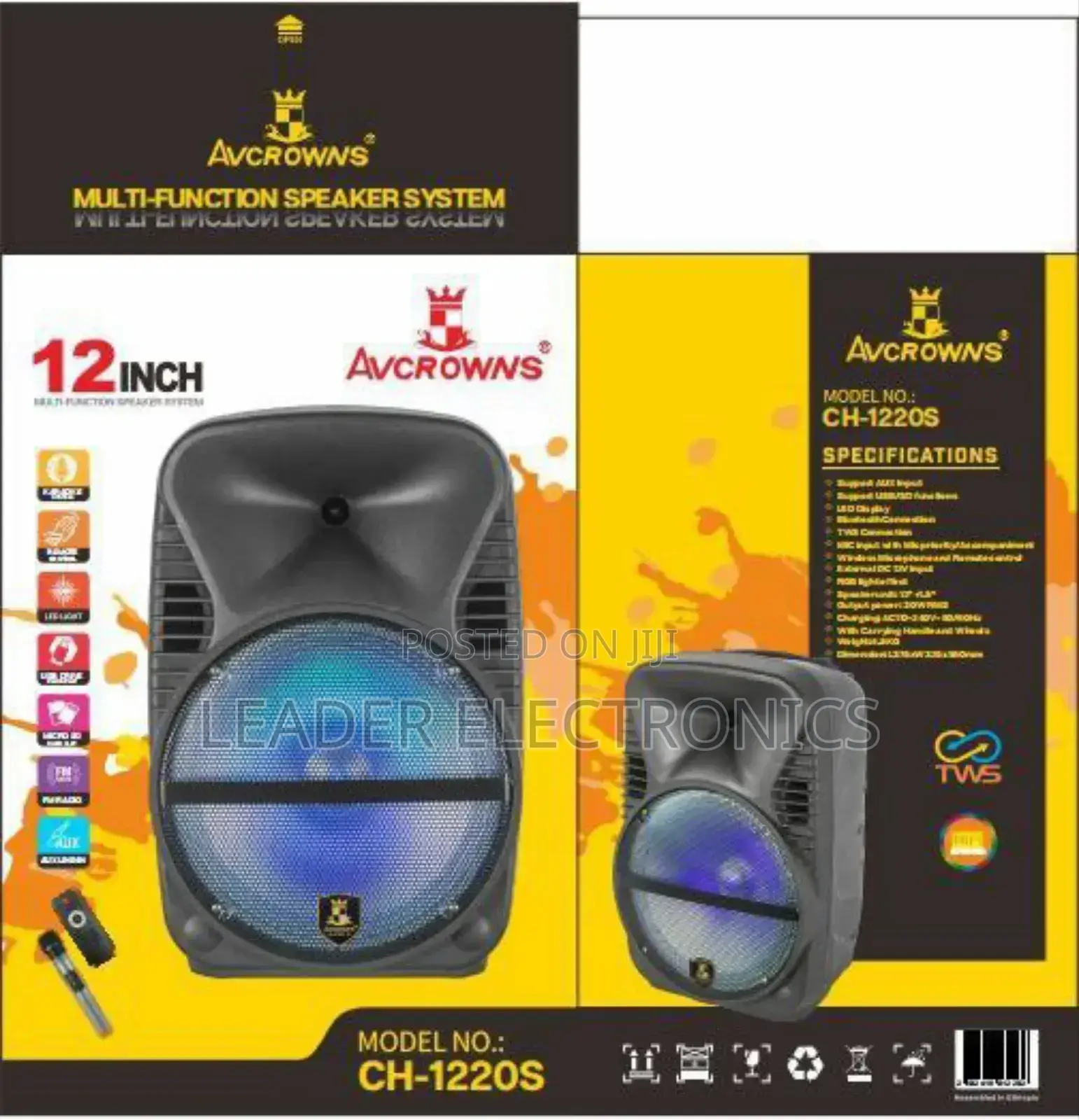 Avcrowns Multi Function Speaker System