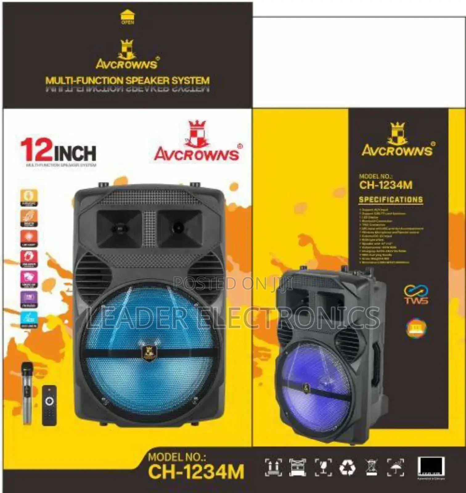 Avcrowns Multi Function Speaker System